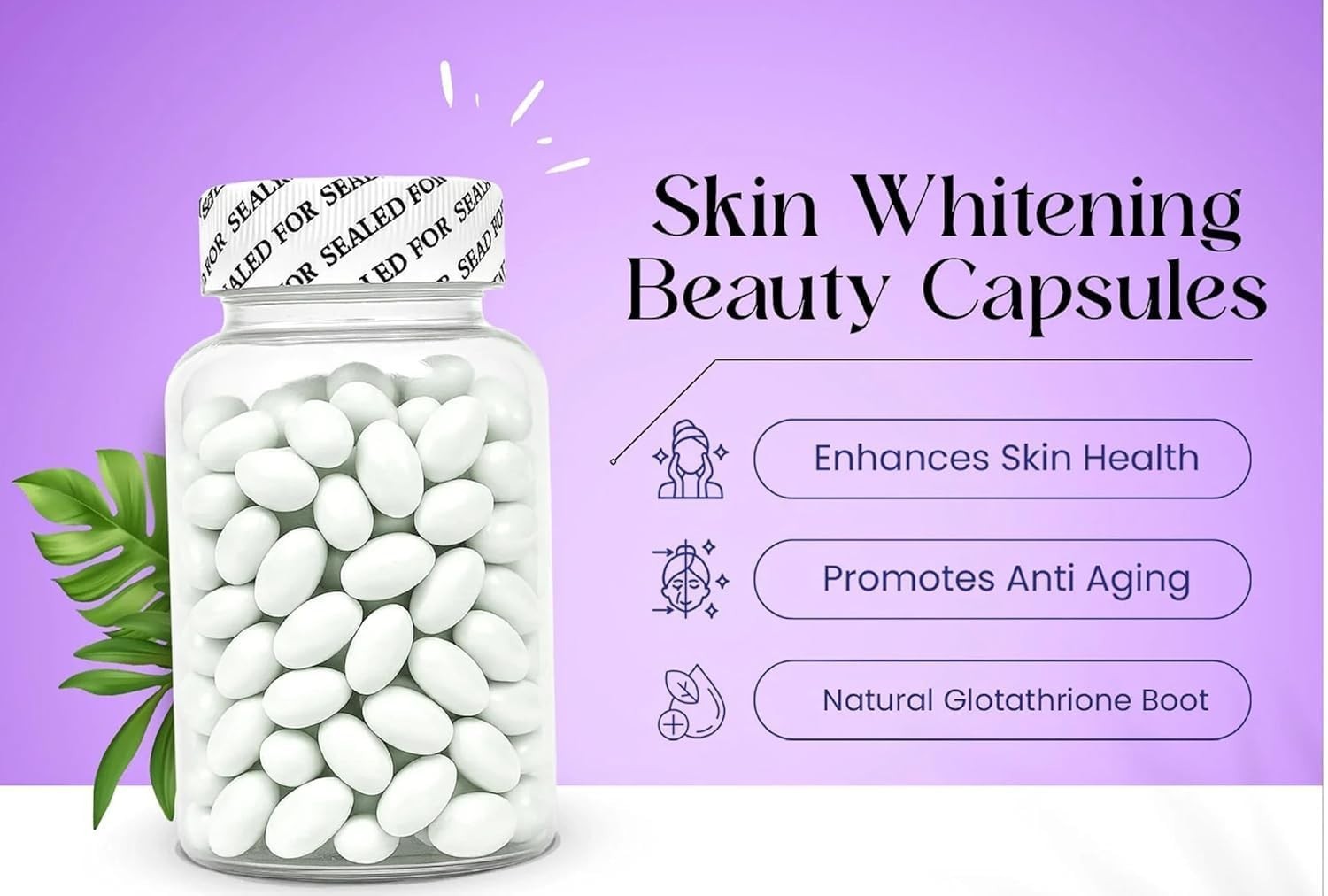 PRTK Korean Skin Glow Moisturizing Cream Capsule 100 | Whitening & Hydrating