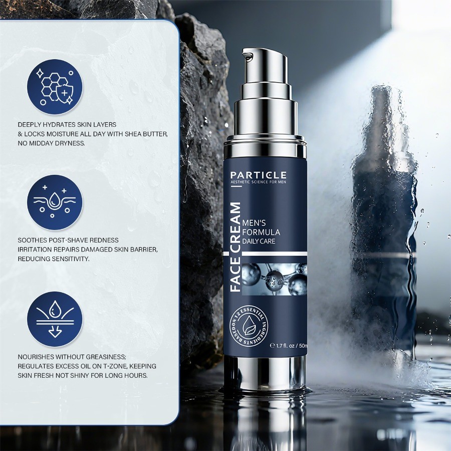 3X Particle Face Cream Men 6 in 1 Anti-Aging Cream Fights Eye Bags Dark Spots~🔥