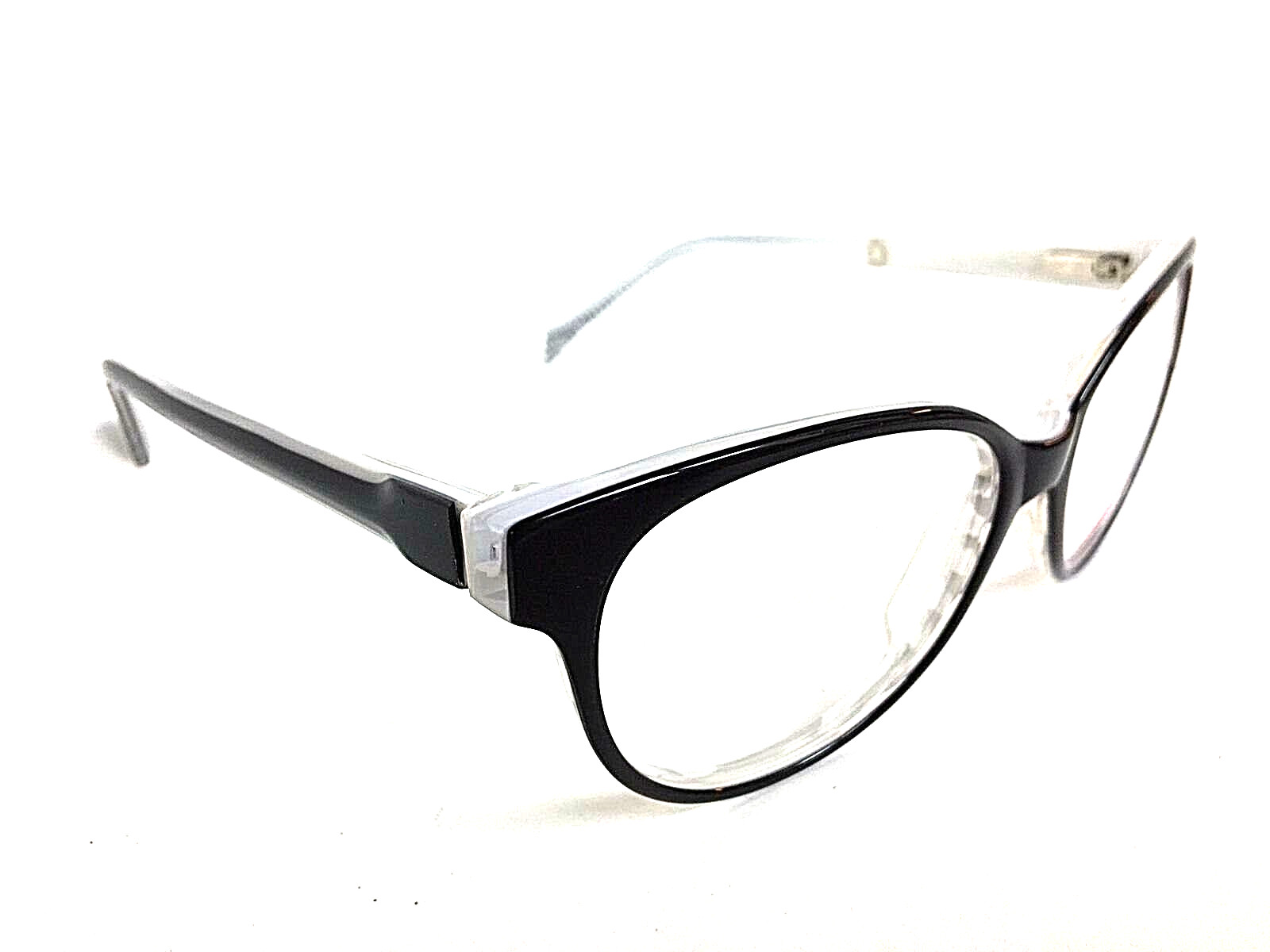 New Mikli by ALAIN MIKLI ML19R12 M01 54mm Black White Women’s Eyeglasses Frame .