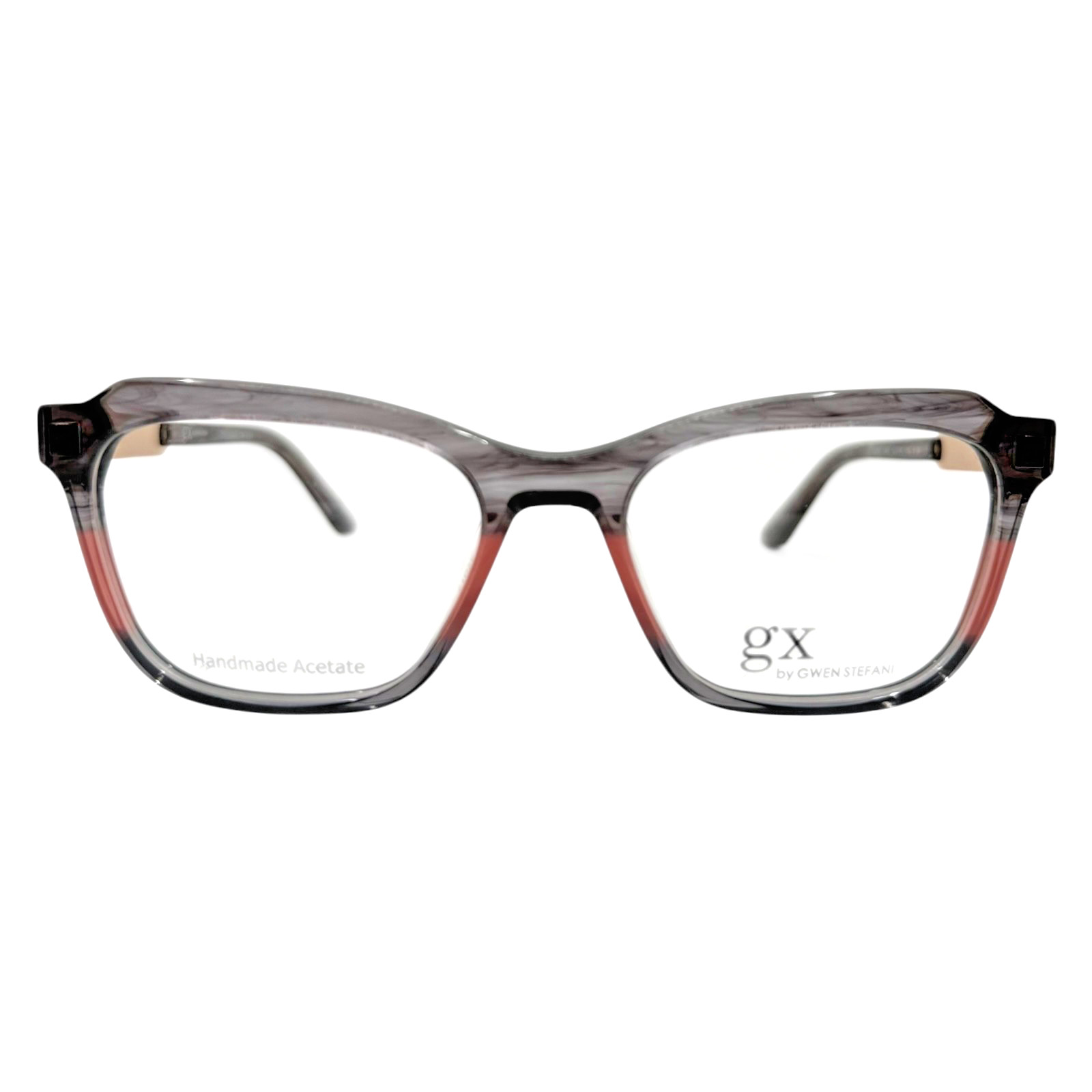 GX – GWEN STEFANI – GX067 GRY 52/17/135 – GRAY / CORAL NEW Authentic EYEGLASSES