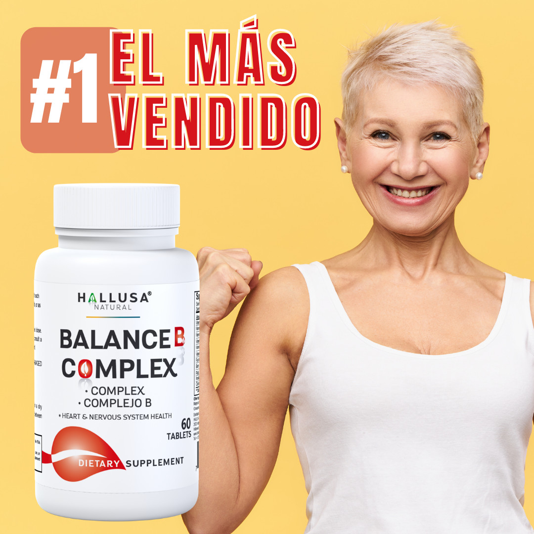 Complejo B B1, B2, B3, B5, B6, B8, B12 – Energía, Nervios y Corazón – 60 Tabs