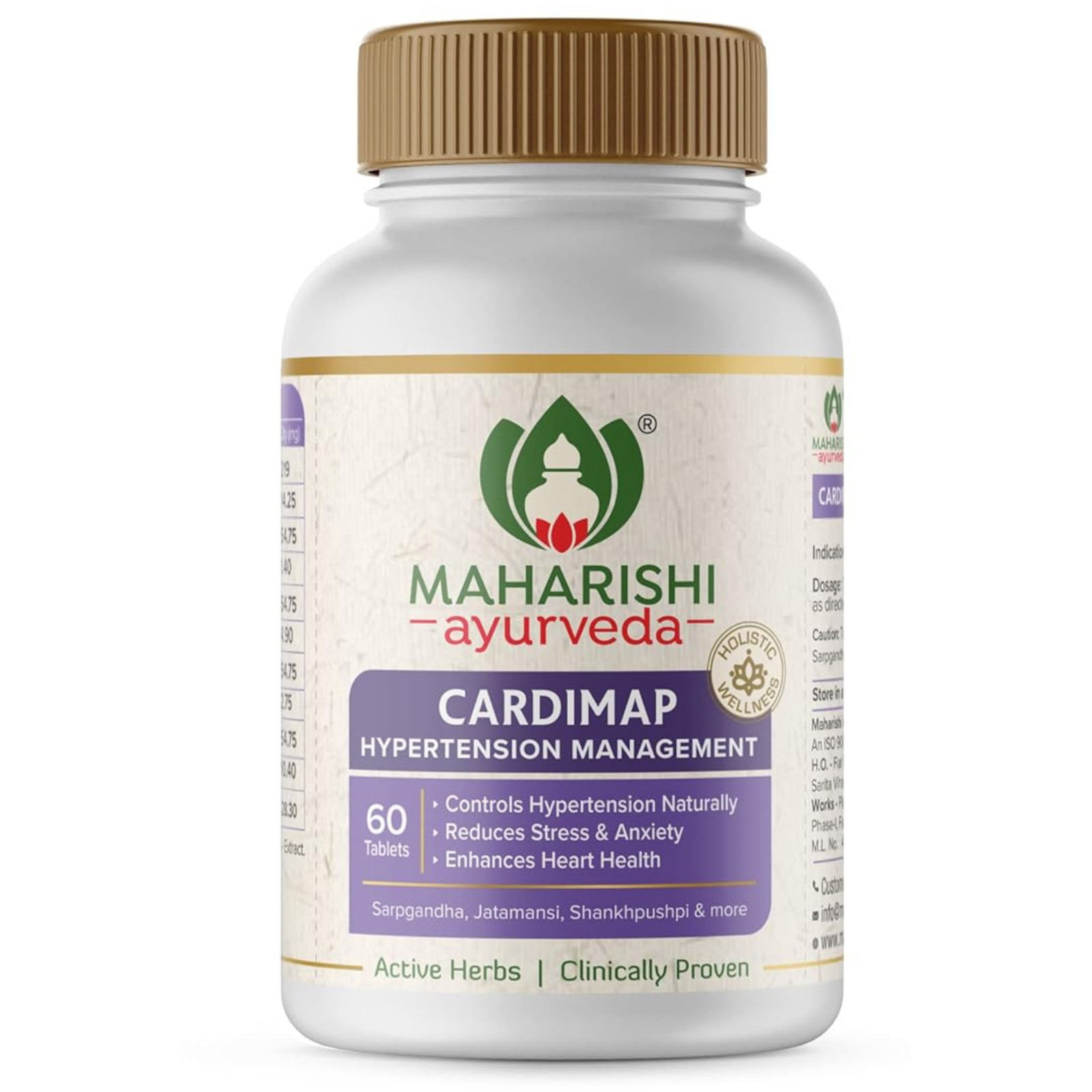Maharishi Ayurveda Cardimap 60 Tabs With Long Expiry & Free Shipping