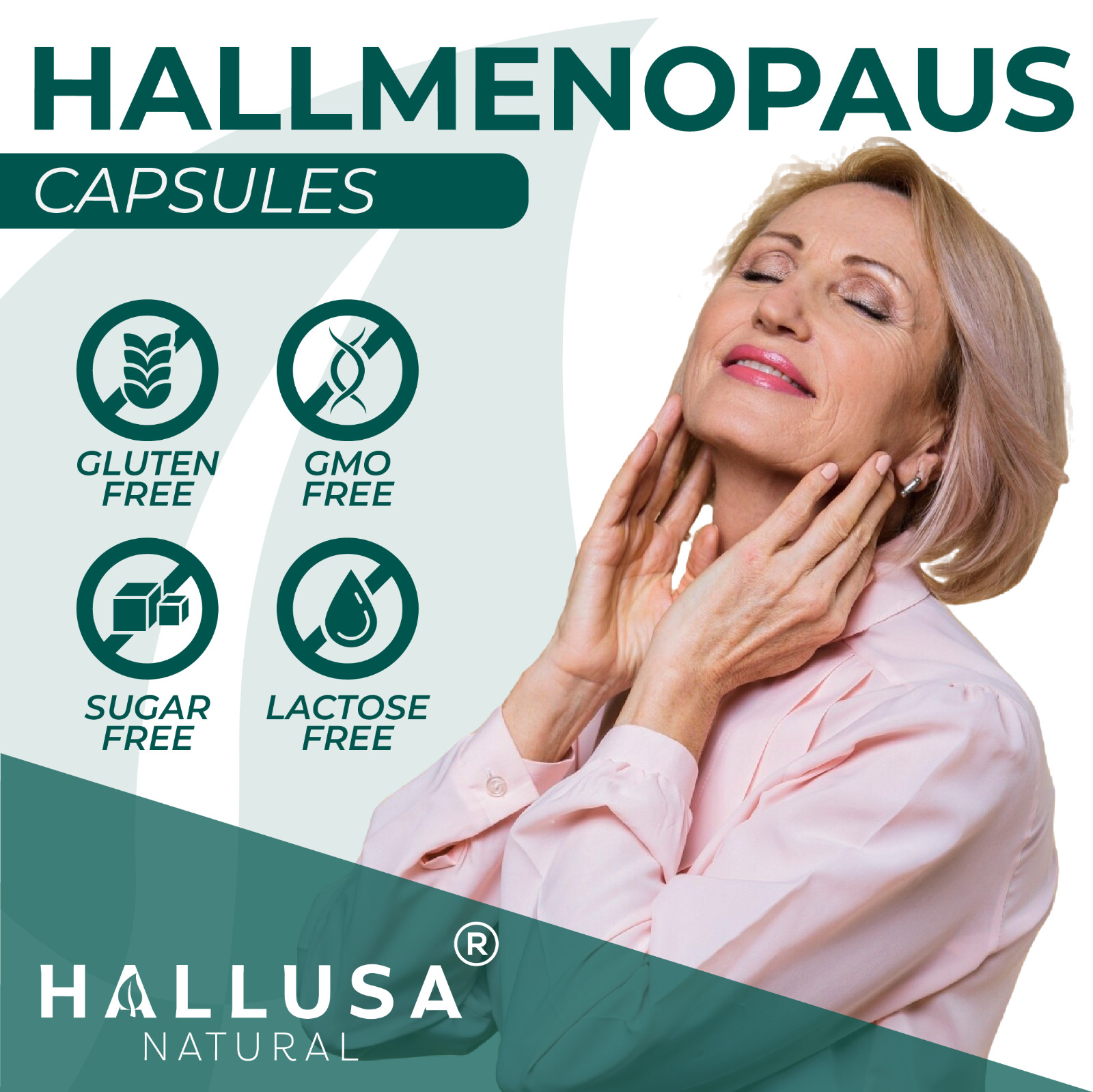 HALLMENOPAUS – Menopause Support – Hormone Balance – 30 Caps