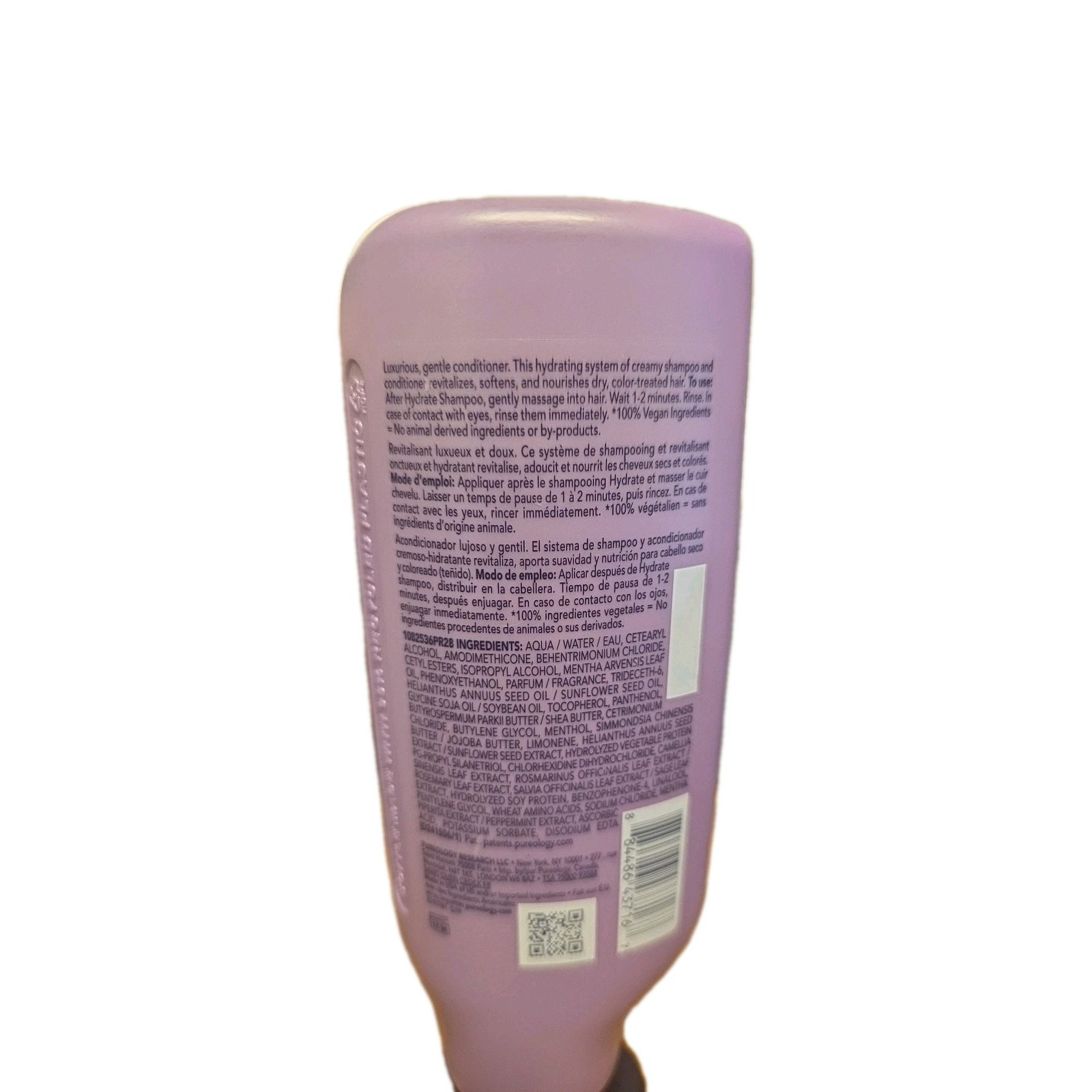 Pureology Hydrate Conditioner For Dry, Color-Treated Hair 266ml/9fl.oz. New