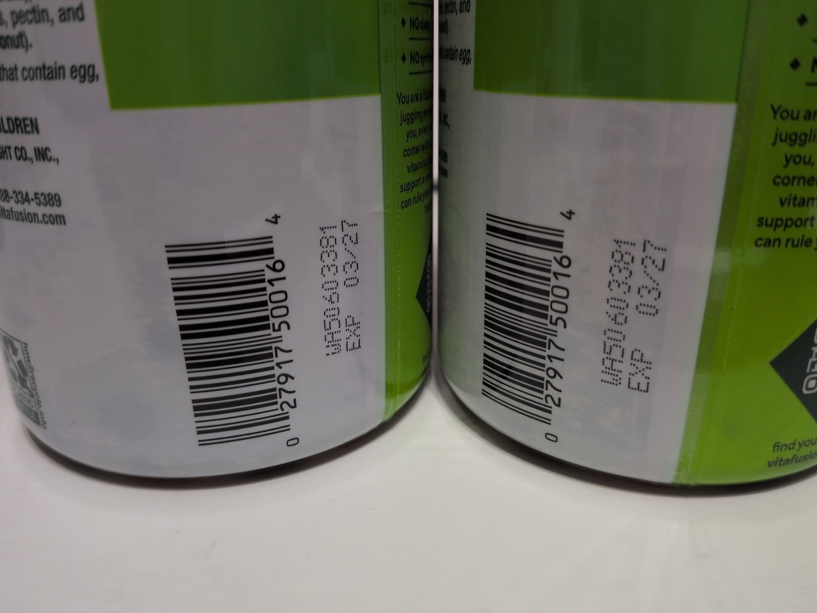 VITAFUSION Extra Strength Vitamin B12 Gummy 3000mcg Per Serving 2 Bottles NEW