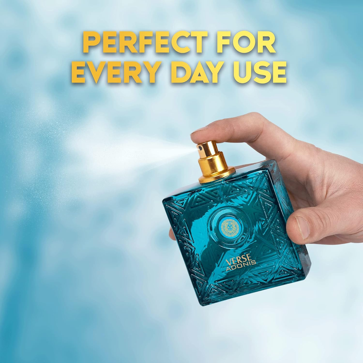 Novoglow Verse Adonis Eau De Parfum for Men 3.4oz 100ml Woody Floral Scent
