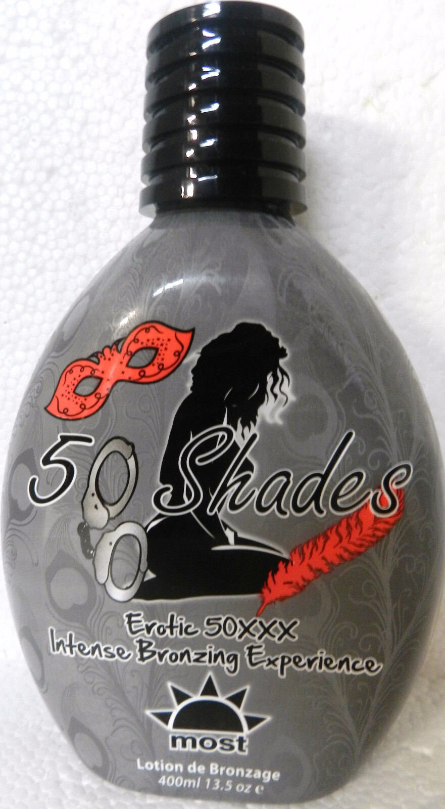 50 SHADES EROTIC 50XXX INTENSE BRONZING BRONZER TANNING BED LOTION BY MOST RARE!