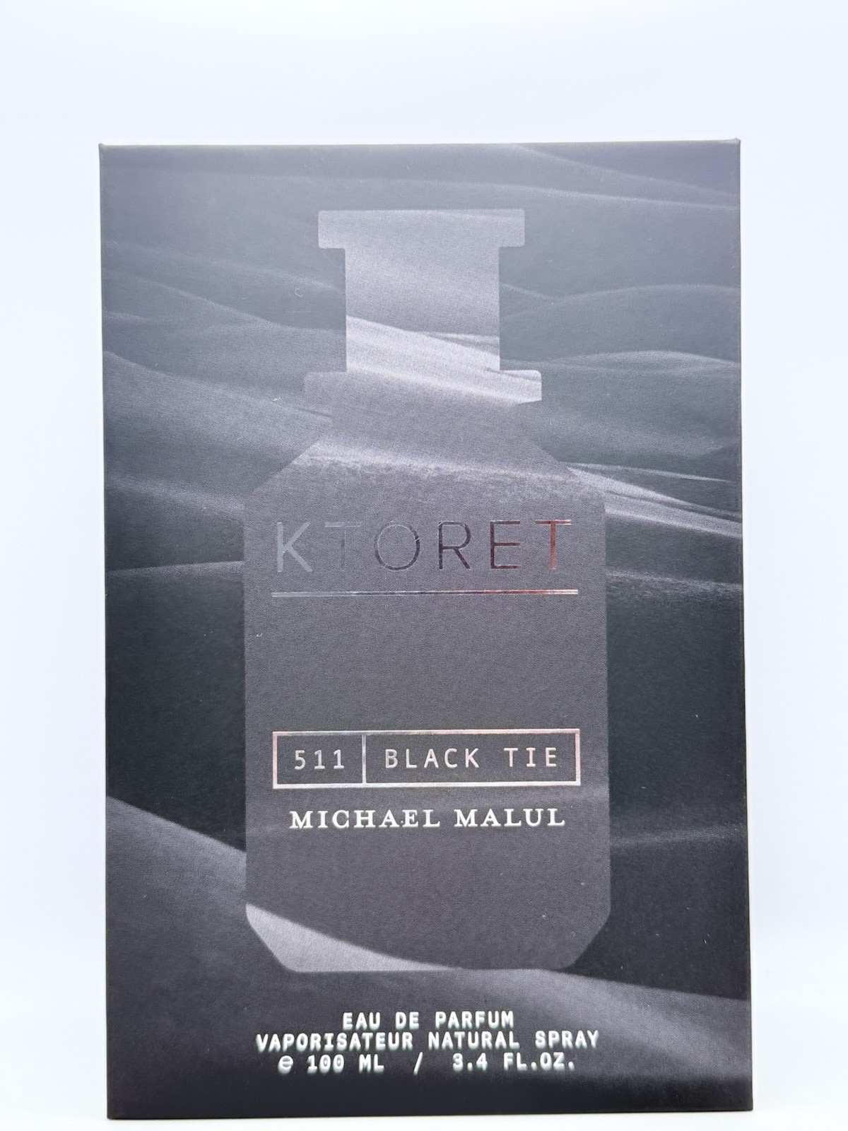 Ktoret 511 Black Tie by Michael Malul Eau de Parfum Spray 3.4 oz New Sealed