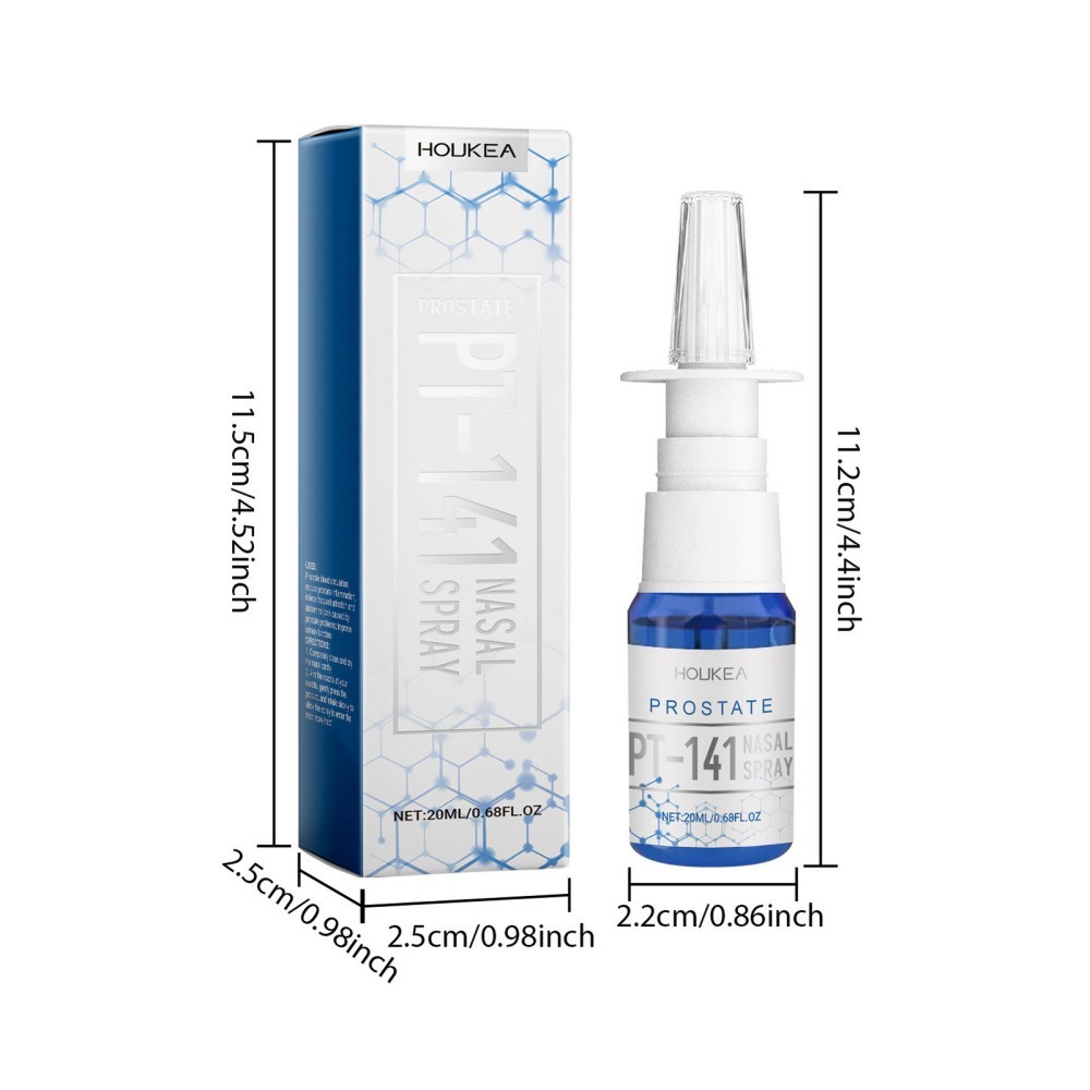 1~5 Pack PT-141 Nasal Spray, Prostate Health Care Nasal-Spray 20ml