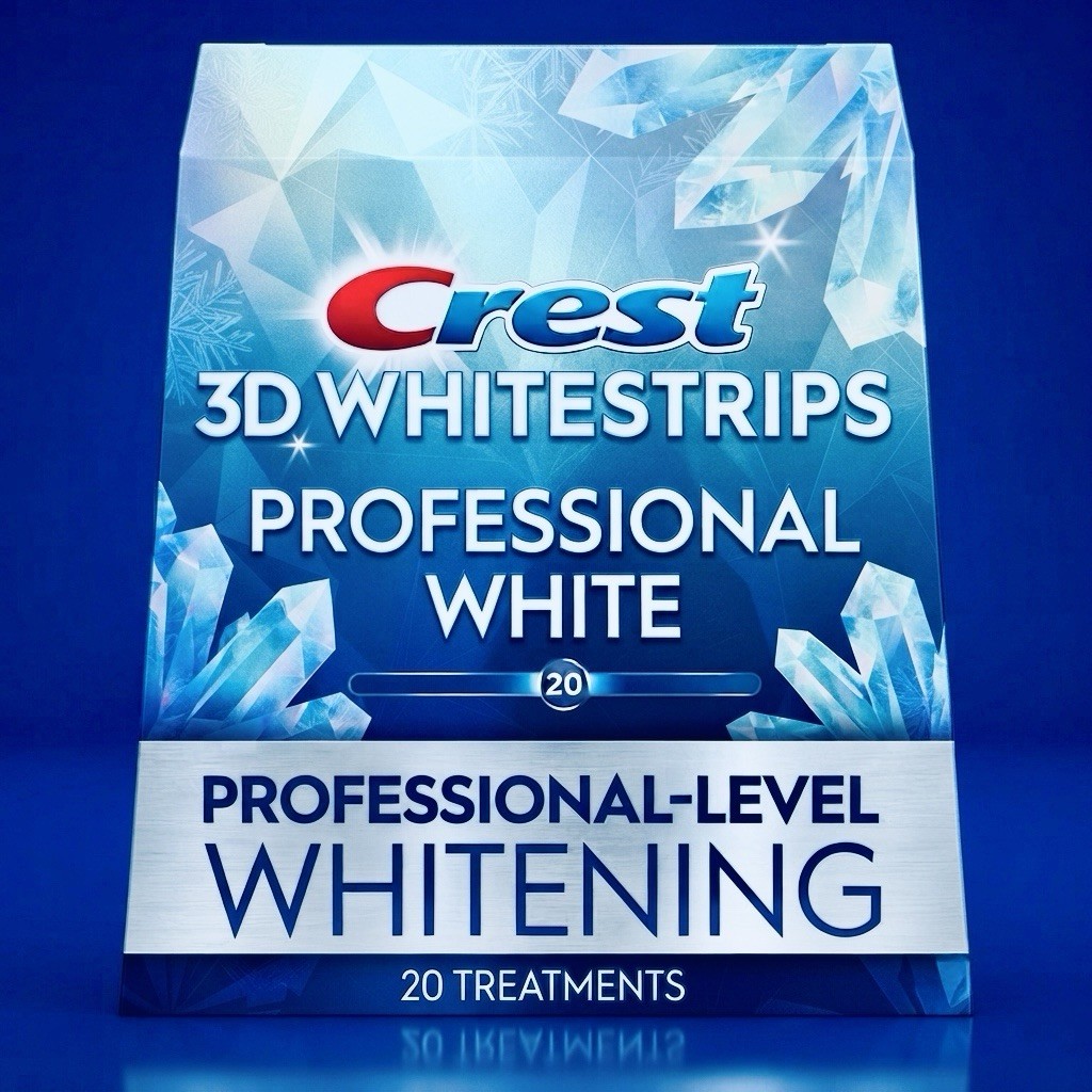 3X= Crest 3D Whitestrips Professional White 20 Levels Whiter 40 Strips Exp 04/28