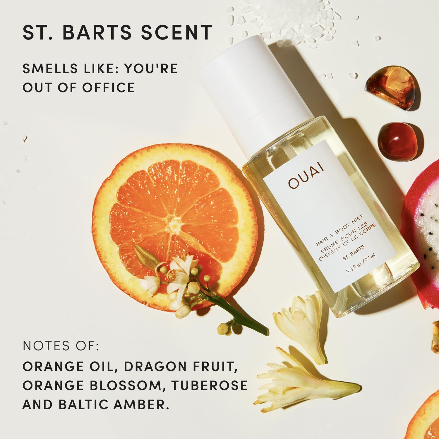 St. Barts Hair and Body Mist – Tropical-Scented Hair Perfume and Body Spray – No