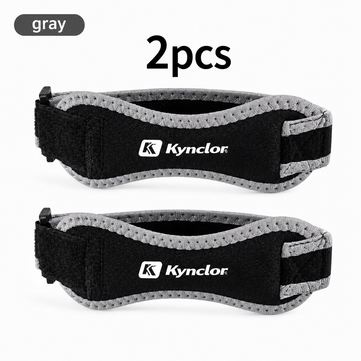 2Pcs Knee Patellar Tendon Strap Adjustable Support Brace for Running Sports
