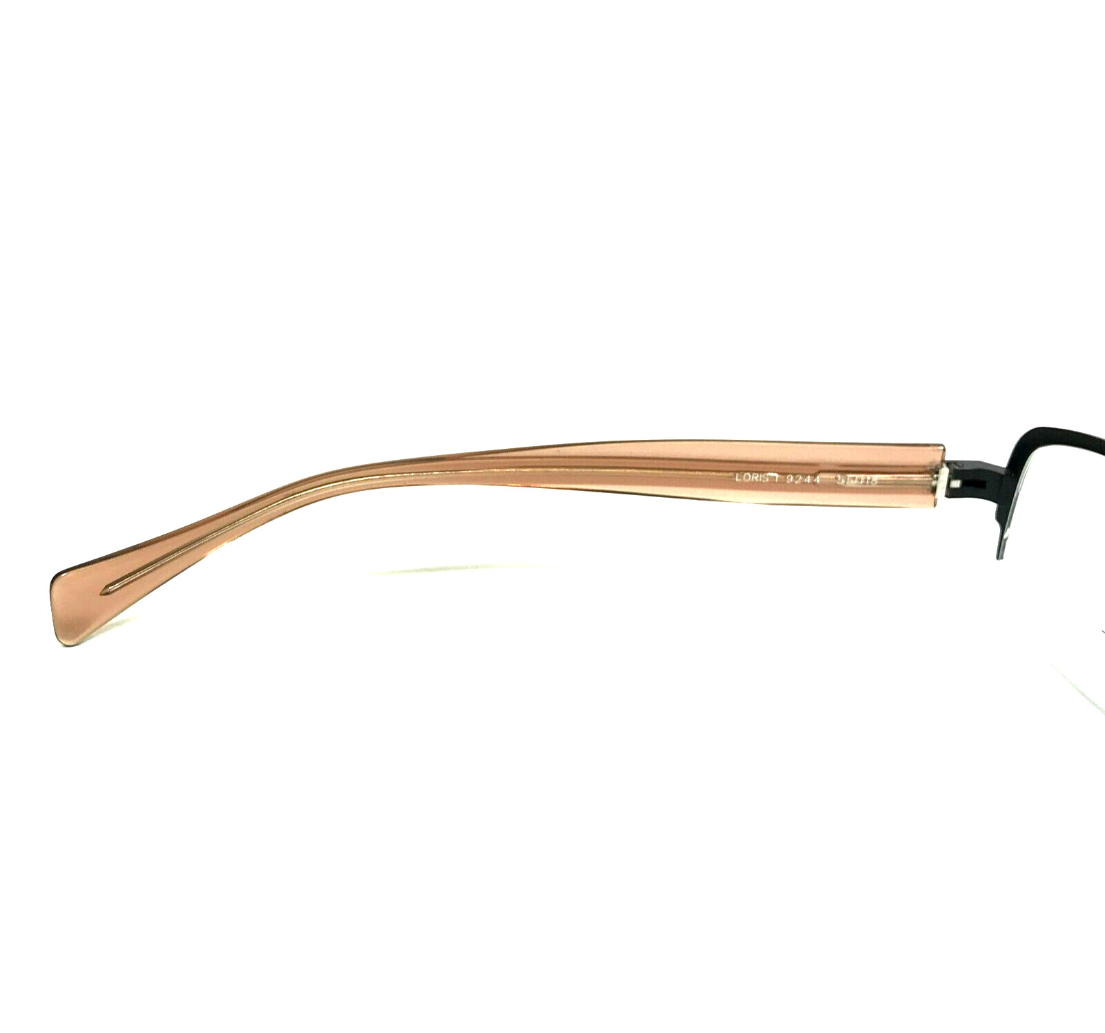 Face a Face Eyeglasses Frames Loris 1 9244 Black Brown Rectangle 55-18-135
