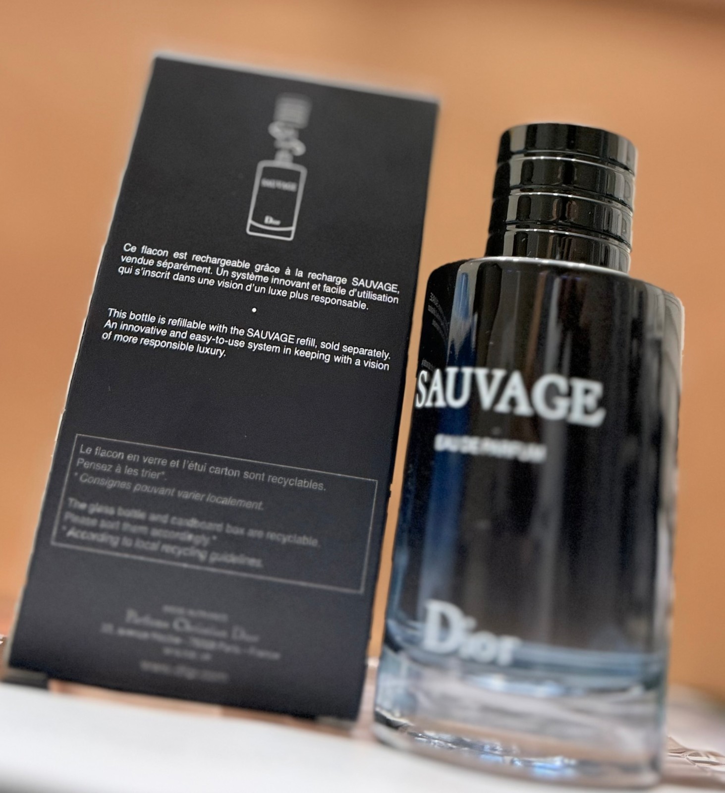 Christian Dior Sauvage Men’s Eau De Parfum Fragrance – 3.4 Oz – New with Box