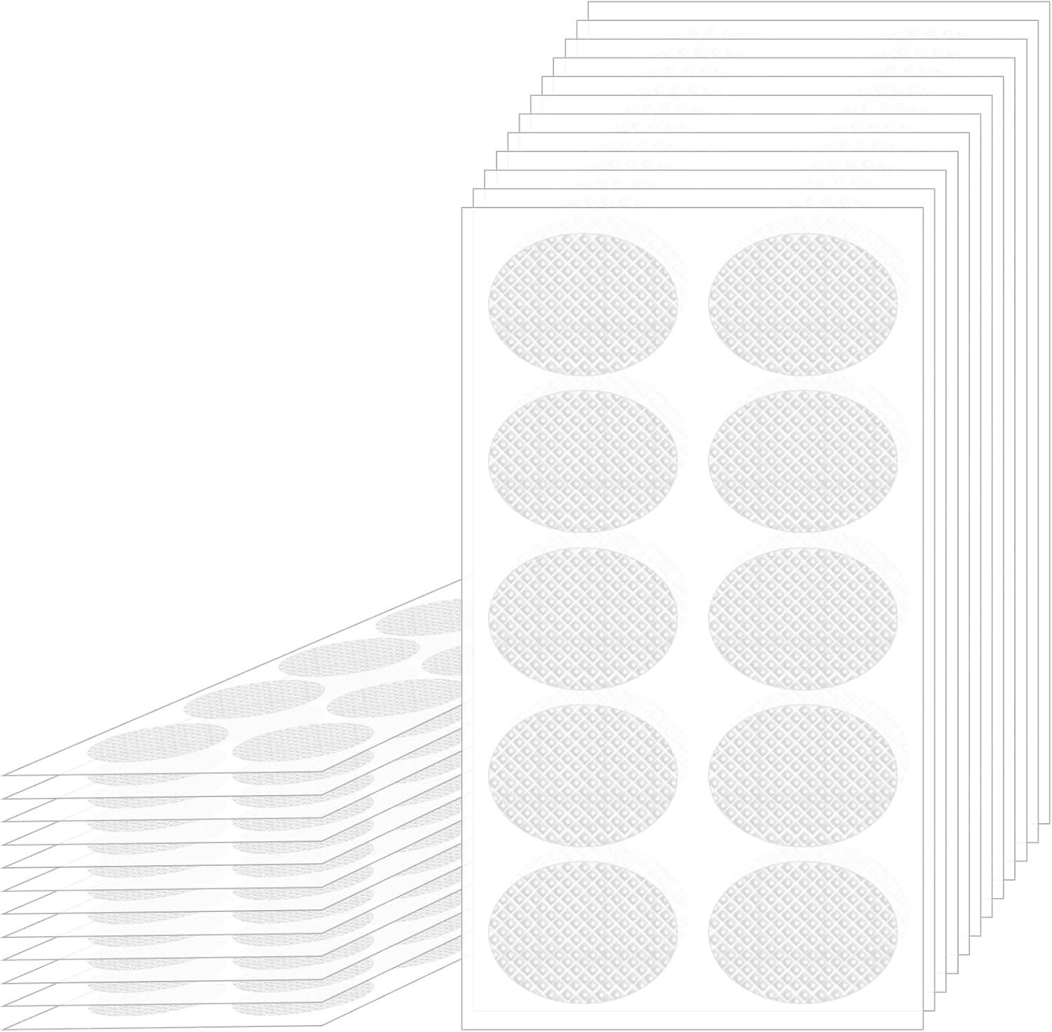 500PCS Ear Lobe Support Patches for Earrings, Clear Earring Stickers for Heavy E