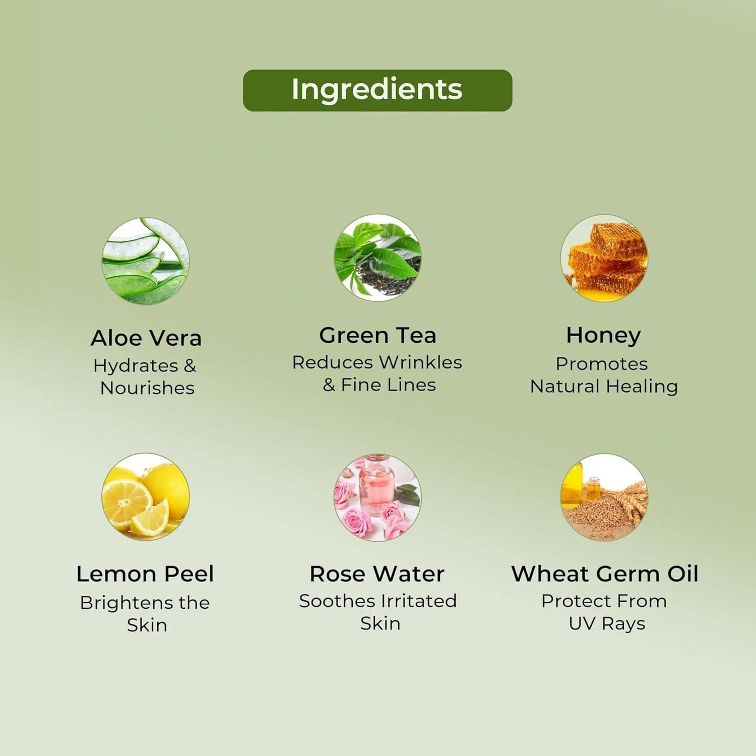 INDUS VALLEY Bio Organic Pure Multipurpose Aloe Vera Gel All Skin Type 50ml