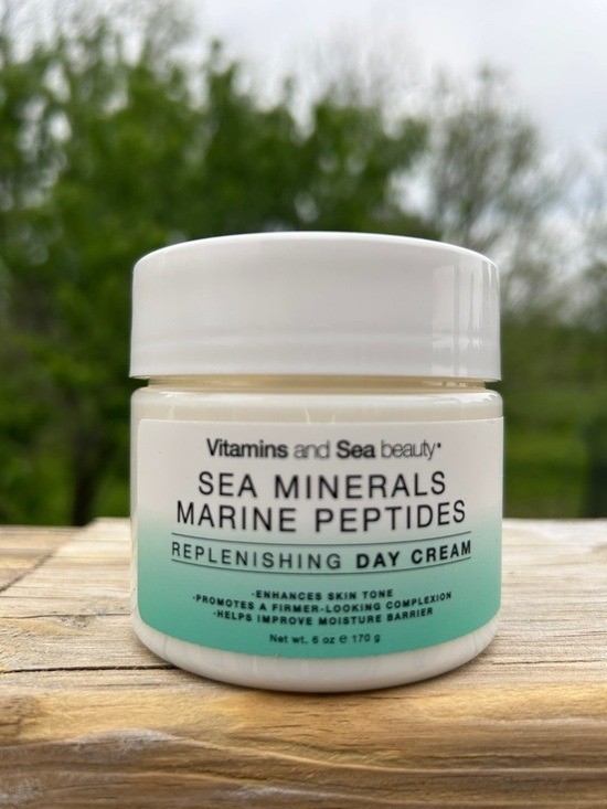 Vitamins And Sea Beauty Marine Peptide Replenishing Cream Firming Moisturizer PC