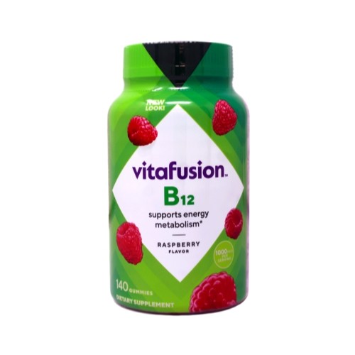 2 Pack Vitafusion B-12 1000 mcg Per Serving Gummy Vitamins Raspberry 140 Count