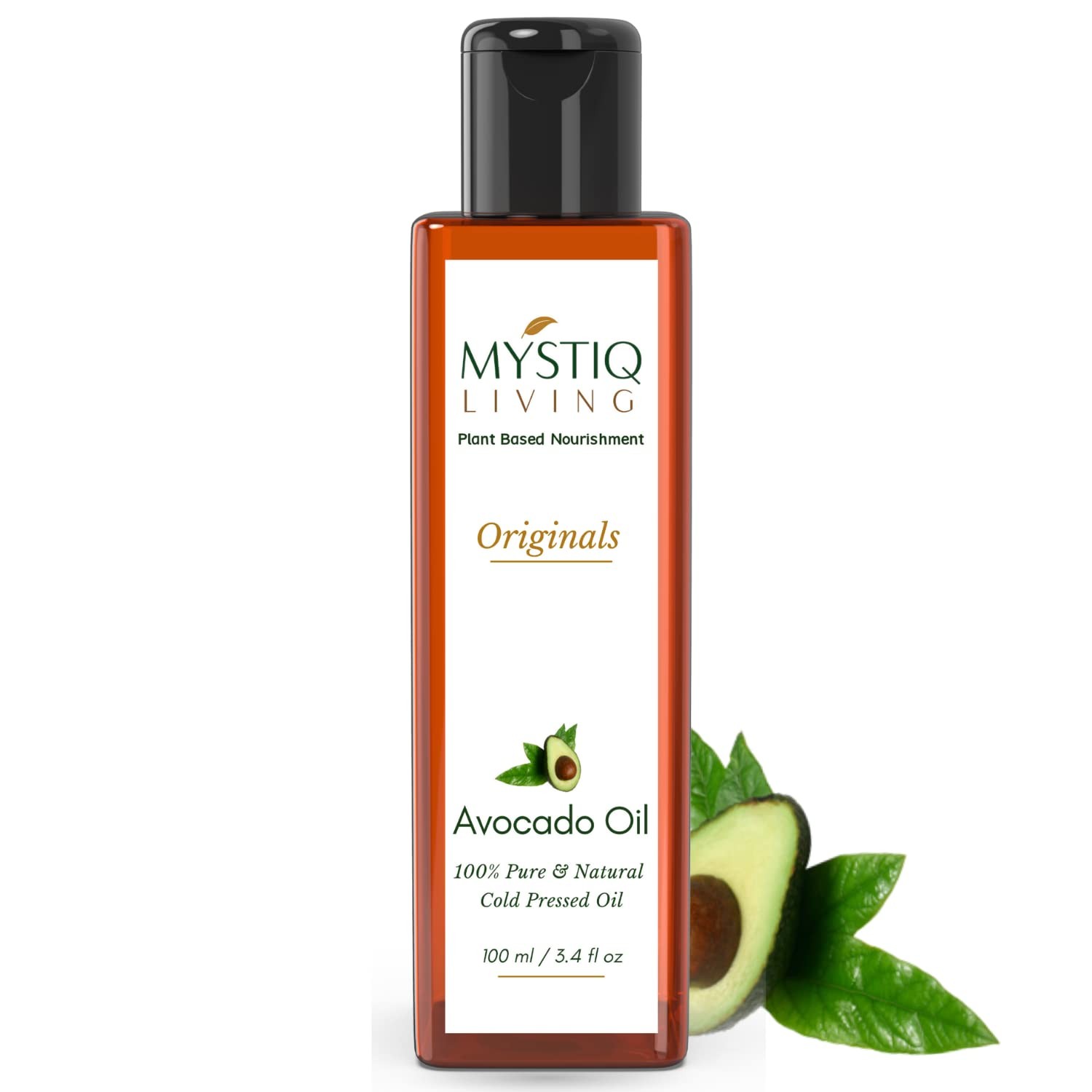 Mystiq Living Avocado Oil For Skin And Hair 100ml
