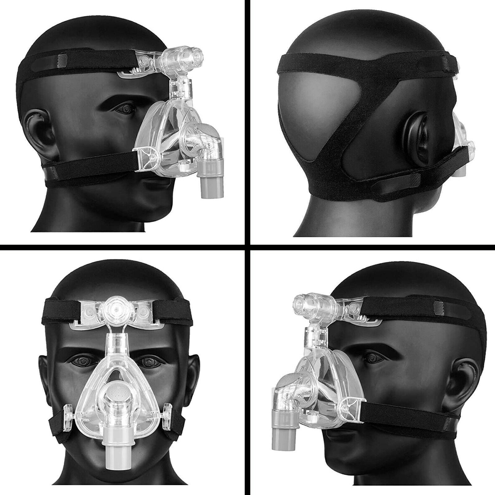 2PCS Universal CPAP Mask Headgear Strap for ResMed Mirage Philips Respironics us