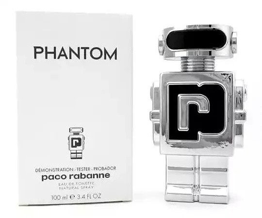 Paco Rabanne Men’s Phantom EDT Spray 3.38 oz (Tester) Fragrances 3349668582341