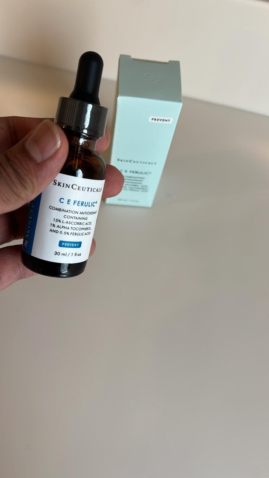 SkinCeuticals CE Ferulic 15% L-Ascorbic Acid Antioxidant Serum 1oz New Sealed US