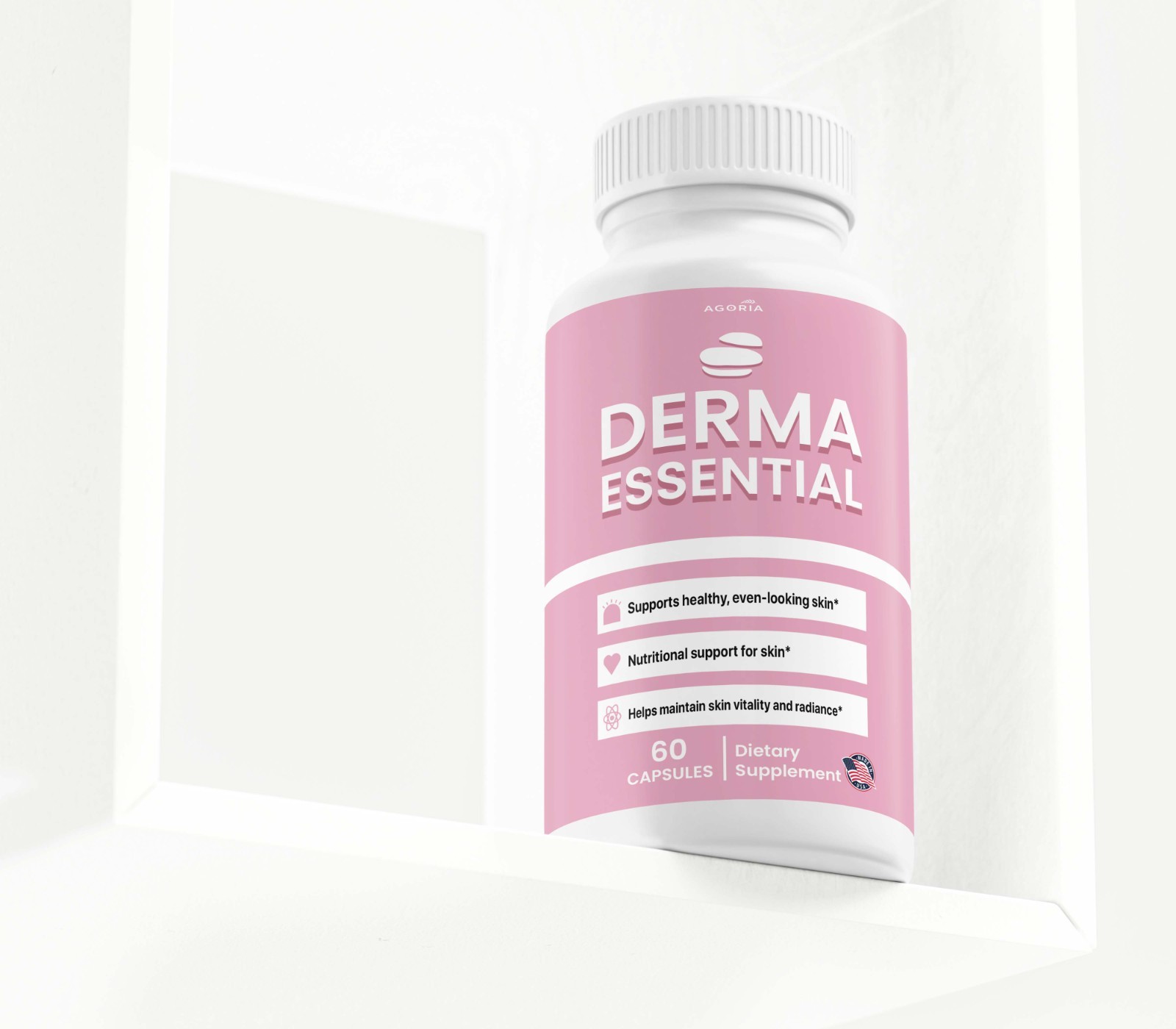 ( 4 Pack ) Derma Essential Capsules Premium Derma Essential for Skin Clarity