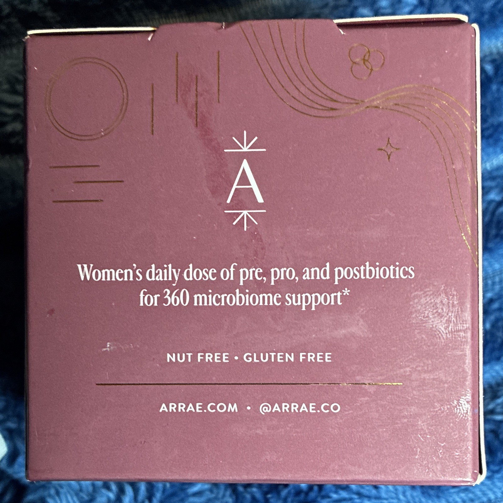 arrae TRIBIOTIC Probiotic Gut Immune Vaginal Support 60 Caps Exp 09/2026