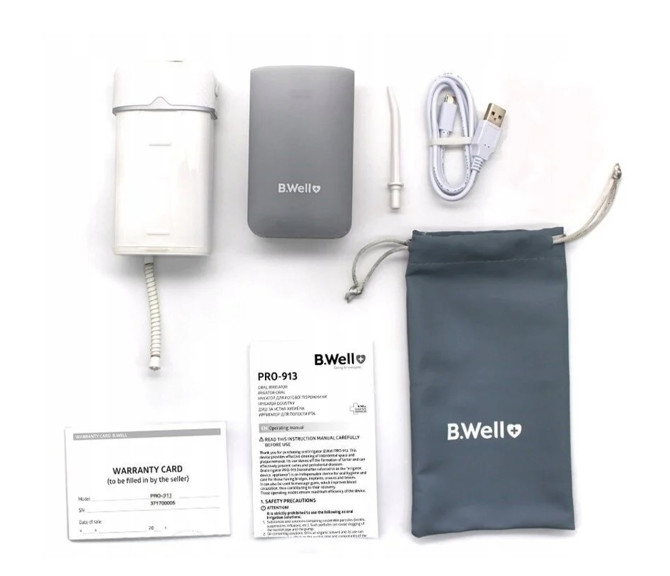 B.Well PRO-913 Water Flosser Oral Irrigator Deep Teeth Cleaning Dental Care Unit