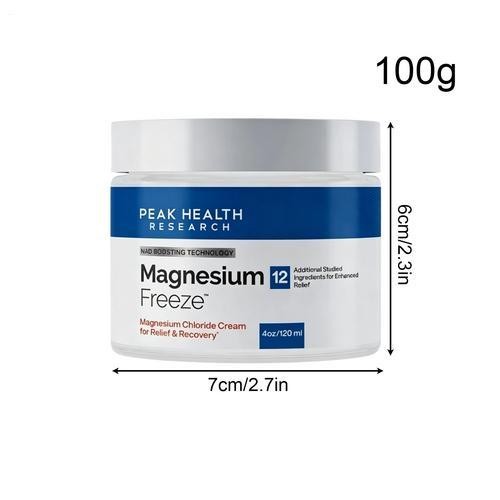 Magnesium Freeze -Topical Magnesium Cream with Niacinamide For Joints Low Back