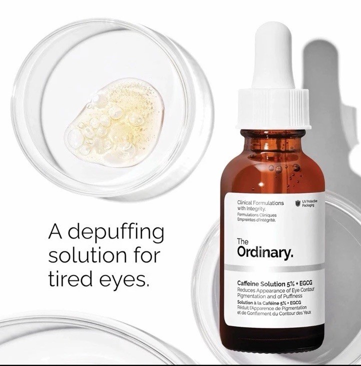 5 Pack The Ordinary Caffeine Solution 5% + EGCG 30mL Eye Serum NEW