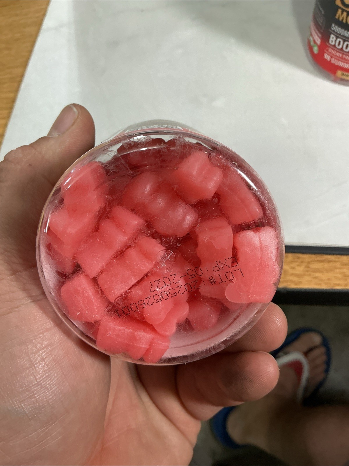Creatine Monohydrate Gummies (2 PACK) 90ct Strawberry 5000mg Per Serving
