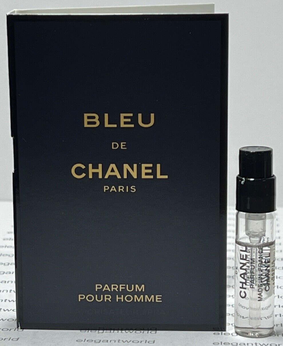 Chanel Bleu De Chanel PARFUM Pour Homme Men’s Sample Spray .05oz, 1.5ml
