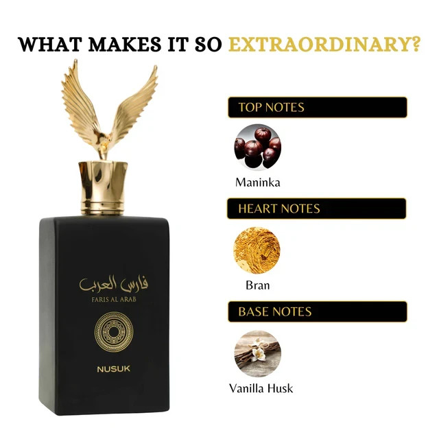 Nussuk Faris Al Arab Perfume For Men Perfume Long Lasting Eau de Parfum