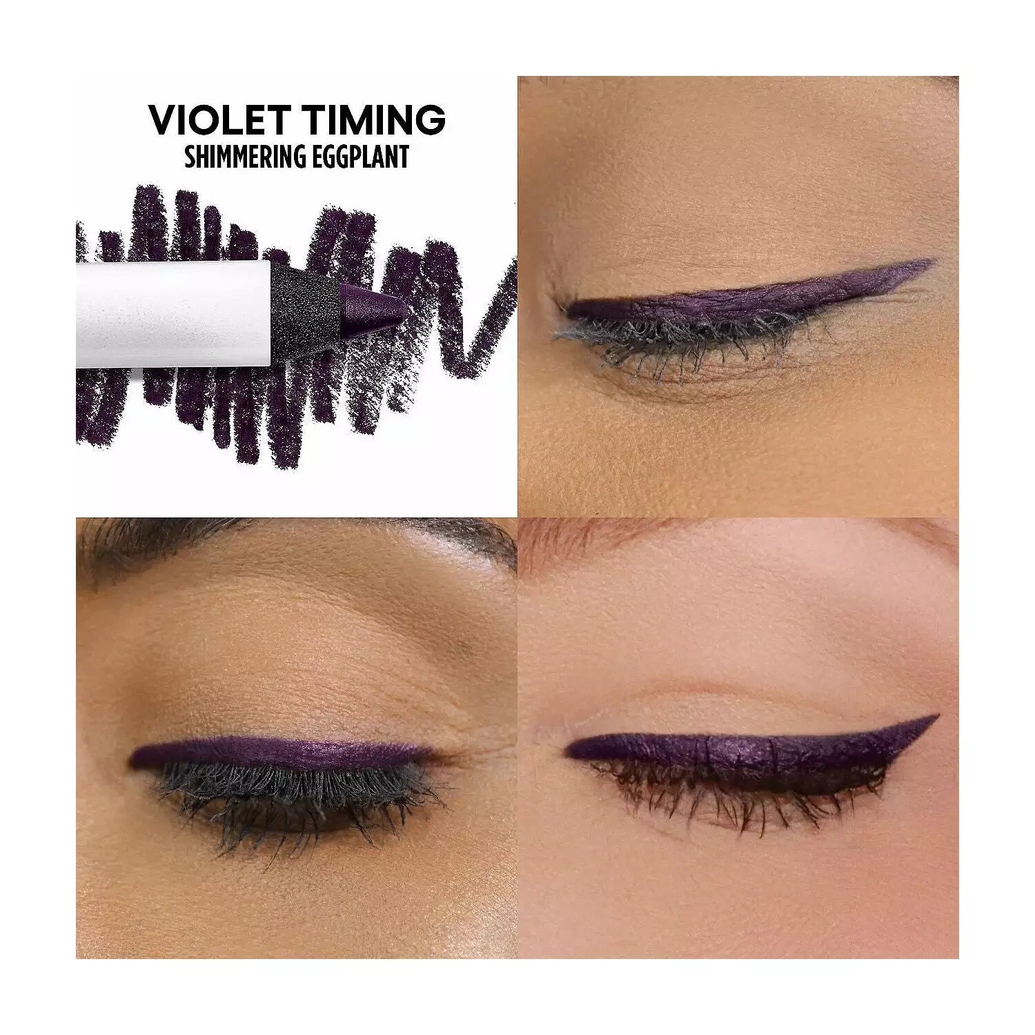 GXVE BY GWEN STEFANI Line It Up 24-Hr Gel Eyeliner Liner VIOLET TIMING BNIB
