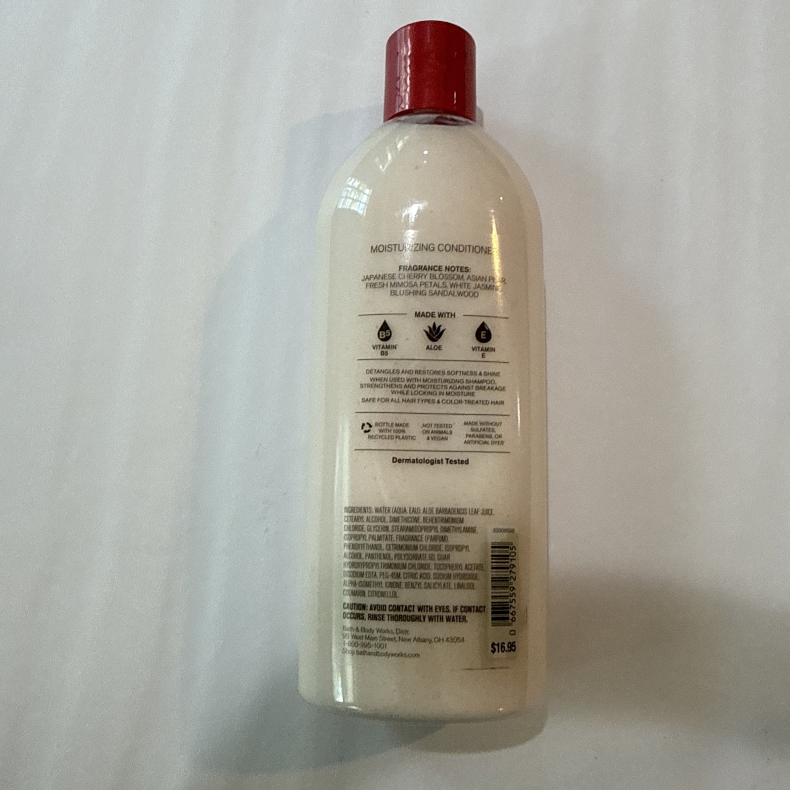 Bath & Body Works Japanese Cherry Blossom Conditioner 16 Oz