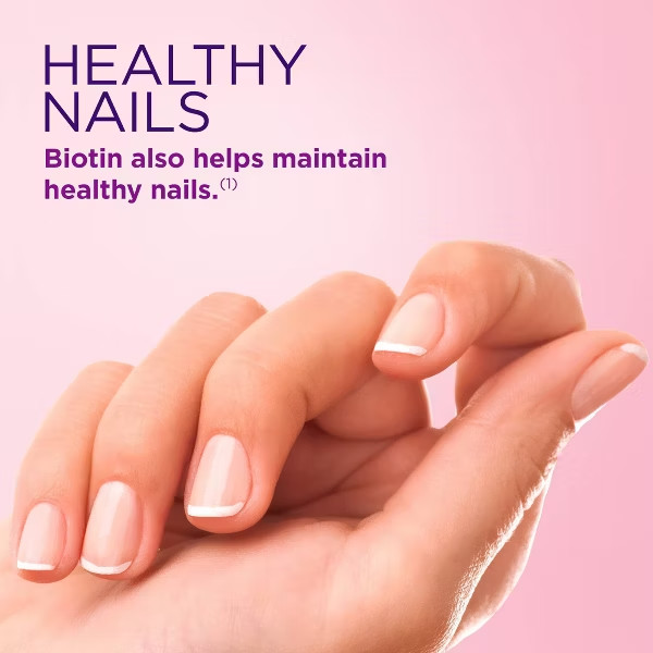 Nature’s Bounty Optimal Solutions Hair, Skin & Nails Gummies with Biotin – 40ct