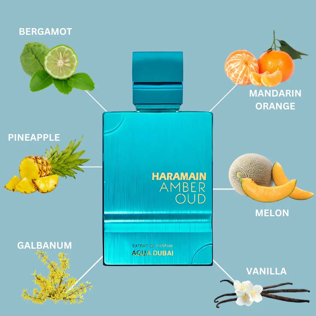 Amber Oud Aqua Dubai EDP 60ml for women and men
