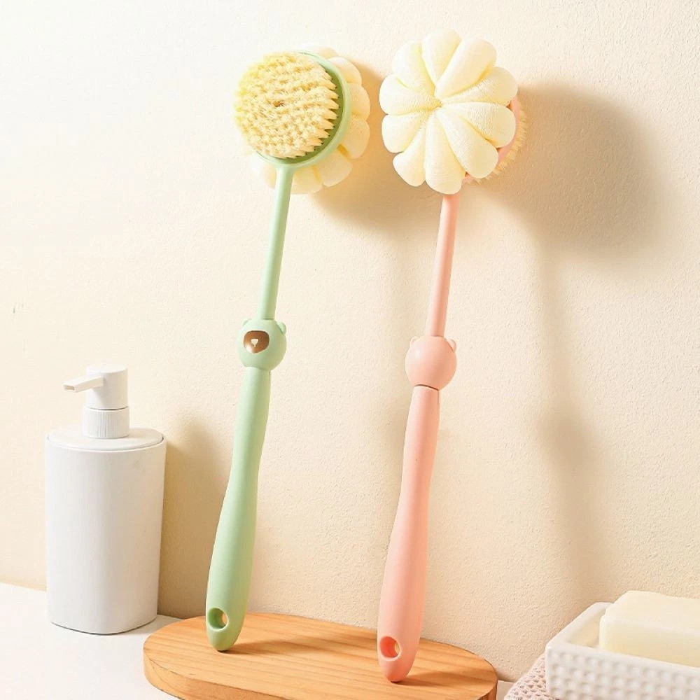 3 Pack Dual-Sided Back Scrubber for Shower Long Handle Body Brush Deep Clean NEW