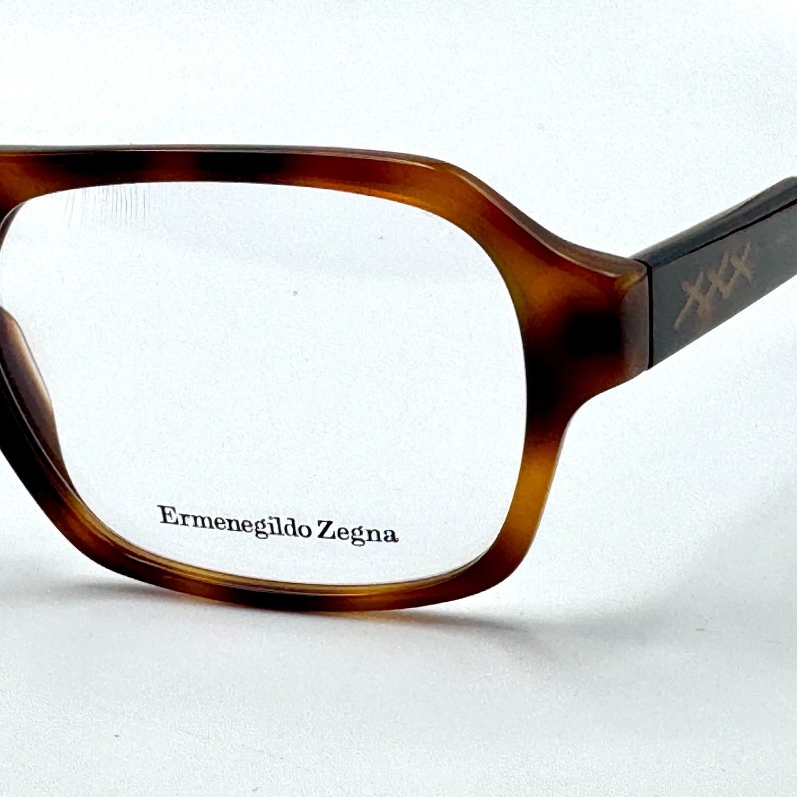 Ermenegildo Zegna Eyeglass Frames XXX13 EZ5199 052 Havana Pilot 54-18-145