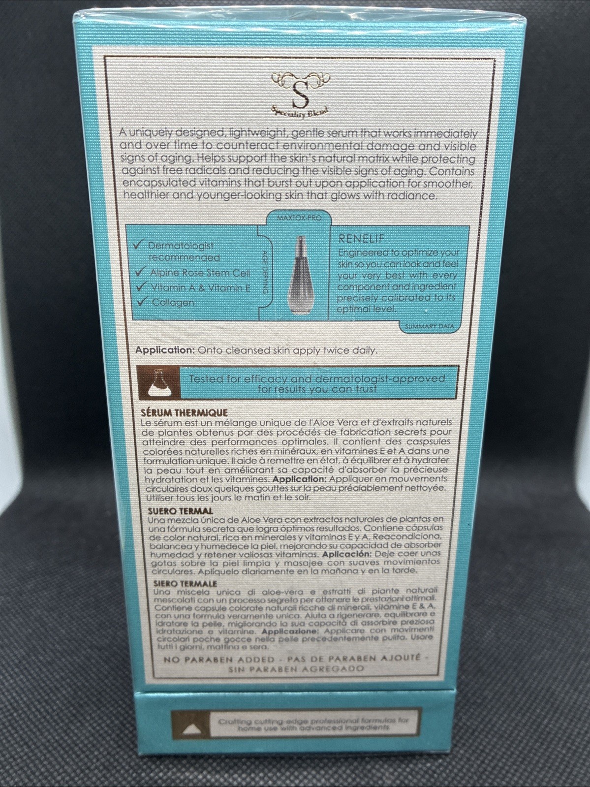 Renelif Lifting Thermal Serum New Sealed Box $1399 Retail🔥🔥🔥