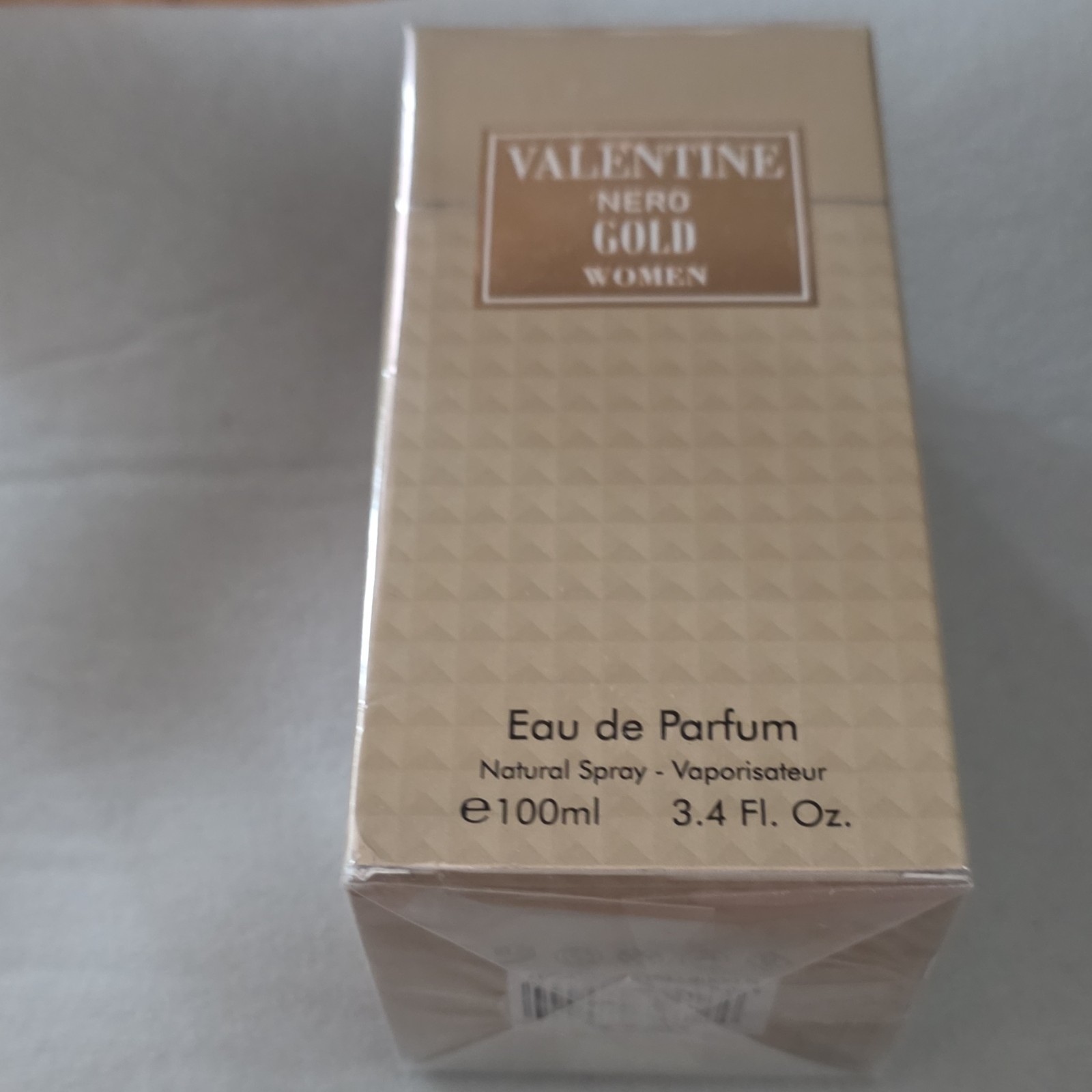 Valentine Nero Gold Women Eau de Parfum Spray Fragrance, 3.4 fl oz, Regular Size