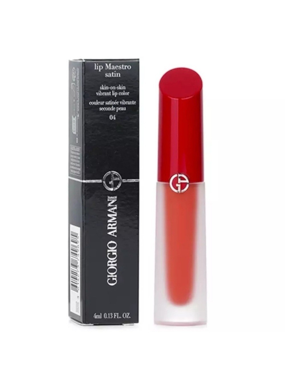 Giorgio Armani Lip Maestro Satin Lip Color in 04 Live Concert NEW
