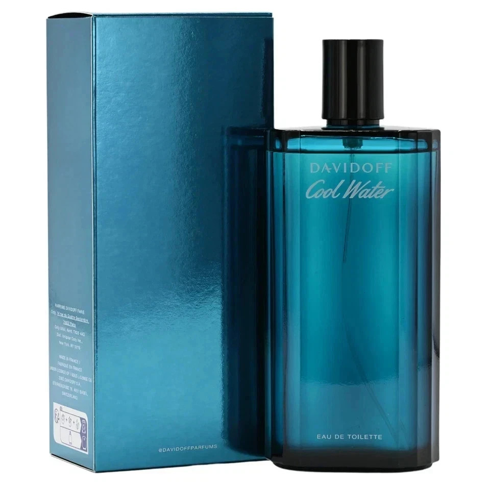 Cool Water by Davidoff Cologne for Men 4.2 oz New in Box