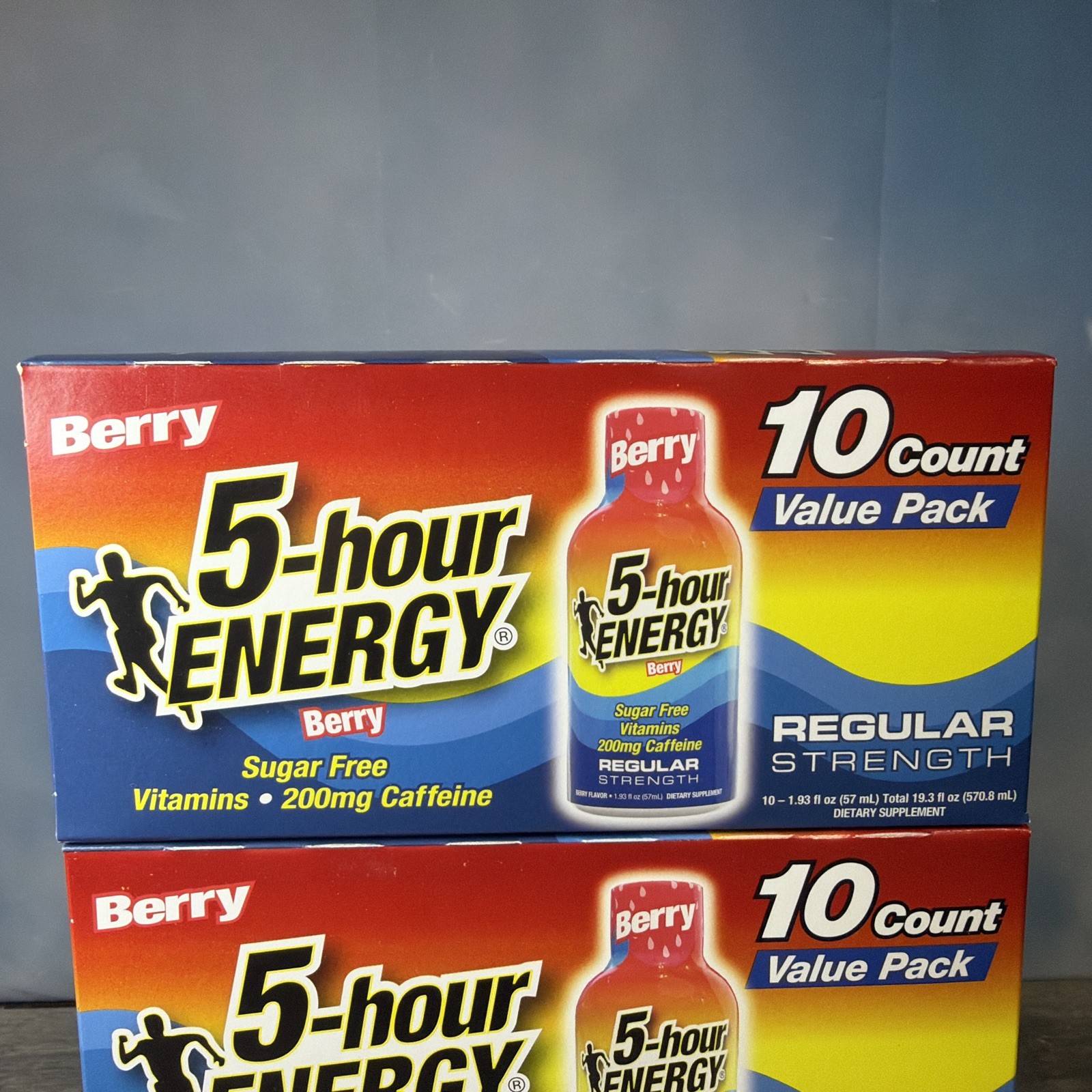 5 Hour Energy RegularStrength BERRY 1.93 oz Shots, Sugar Free, 10 ct (3 Pack)