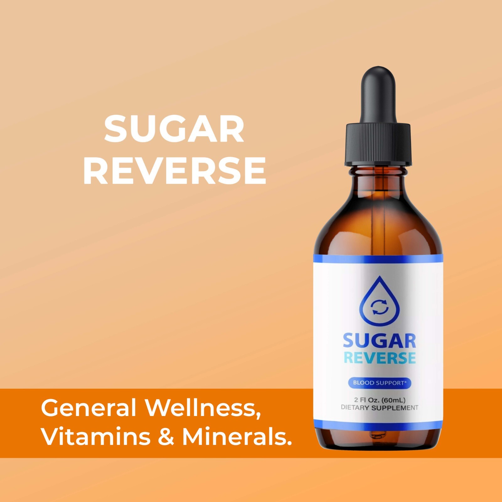 (5 Pack) Sugar Reverse Blood Drops, Blood Support Drops for Blood Sugar Levels