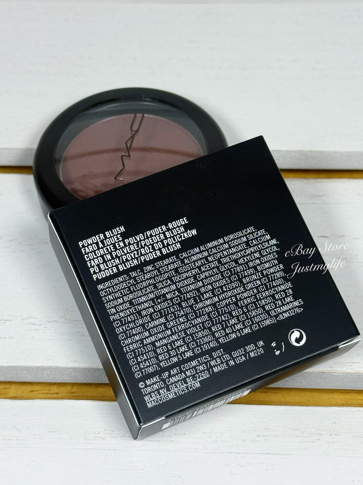 ~Film Noir ~ MAC Powder Blush, Full Size 0.21oz/6g, New in Box
