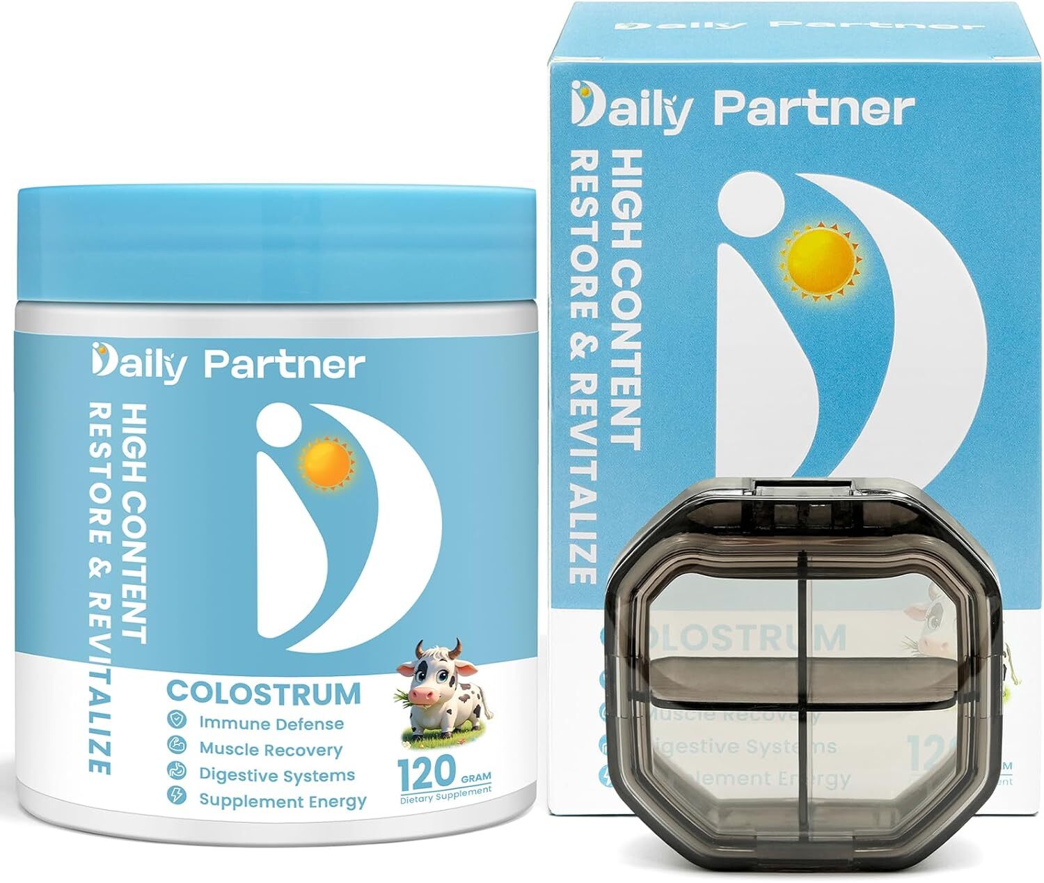 Colostrum Powder Supplement for Humans – Organic Grass-Fed Bovine Colostrum