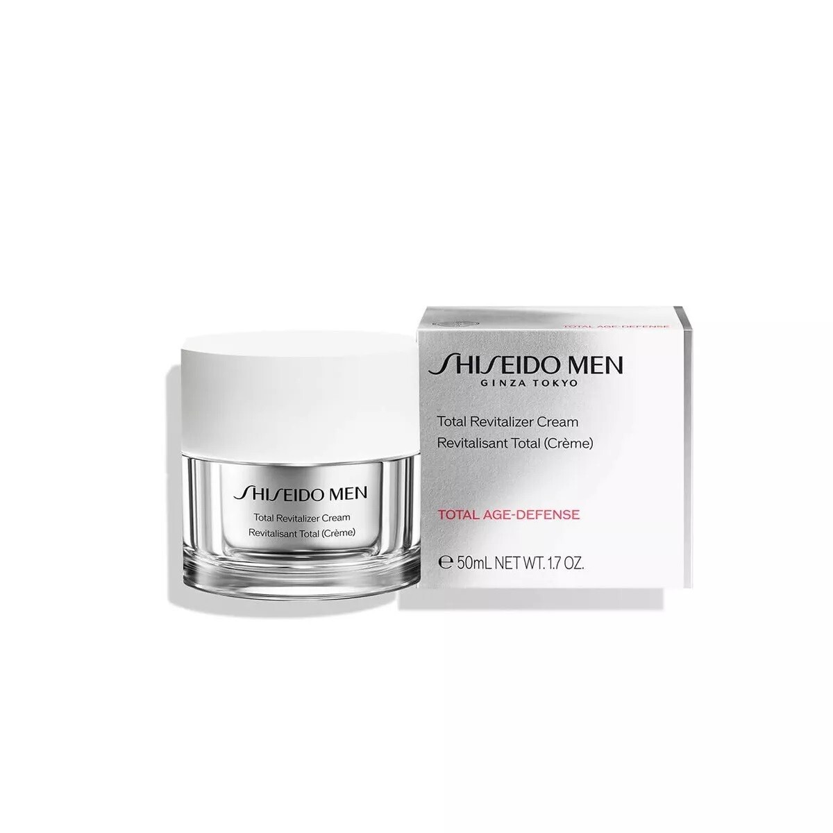 Shiseido Men Total Revitalizer Cream 1.7oz / 50ml NEW in retail BOX