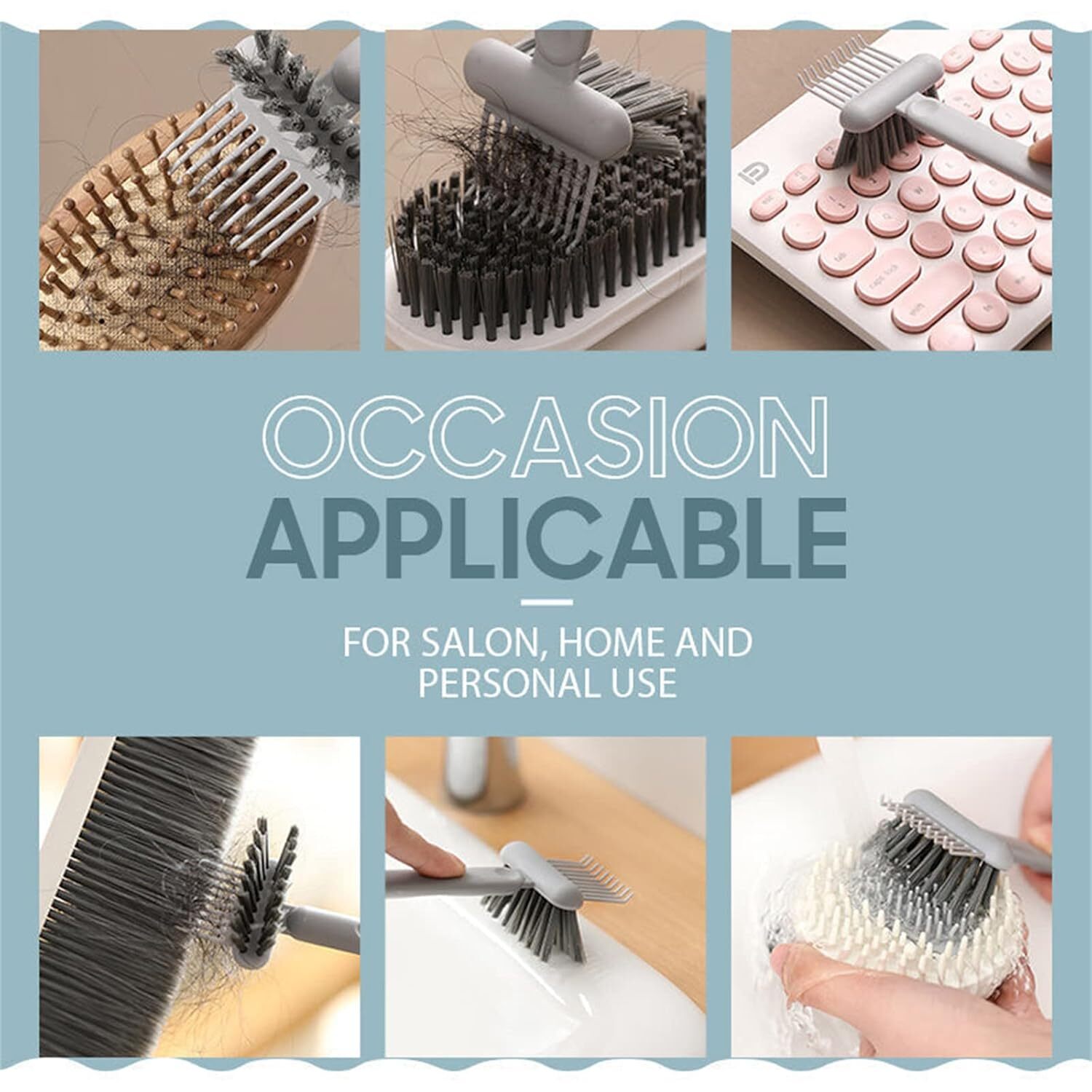Remover Brush Comb Cleaner Tool Hair Brush Cleaning for Removing E Lot